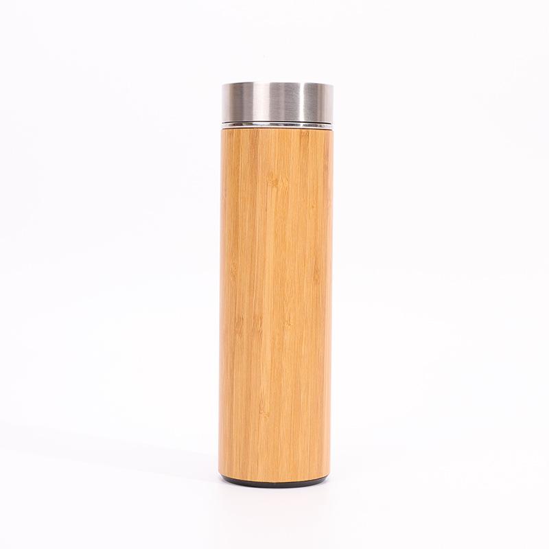 15oz Bamboo Tumbler Coffee Travel Tumbler ,coffee Mug Wooden Mug Bamboo Travel Insulated Coffee Mug