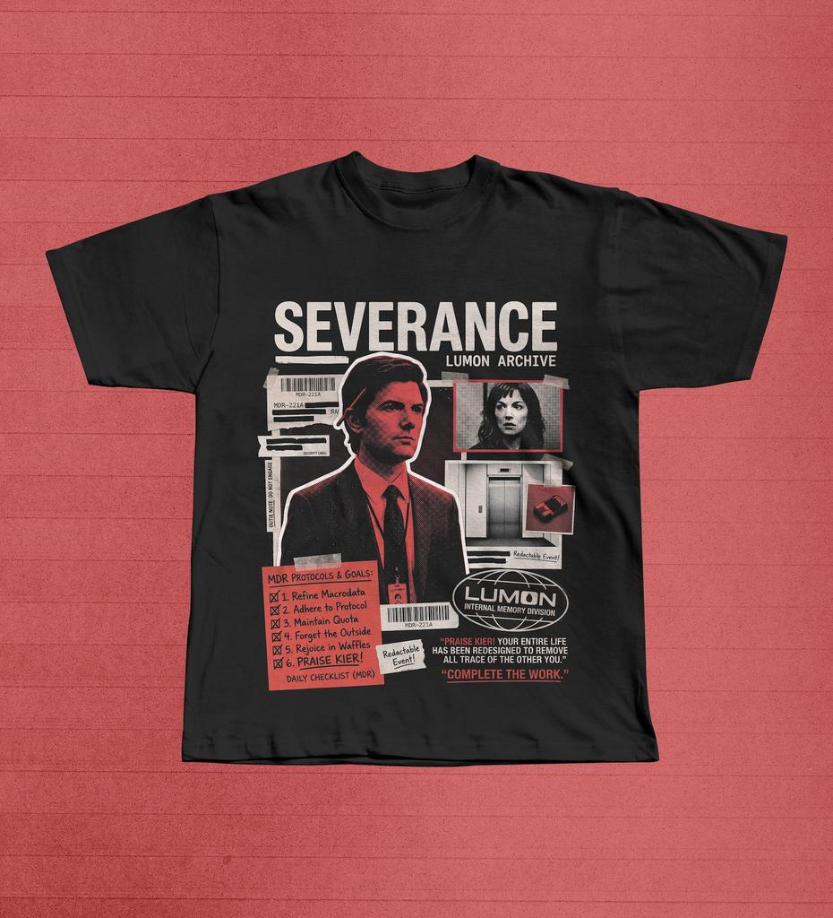 Severance Lumon Industries Graphic TShirt Mark Scout MDR Department Fan Apparel