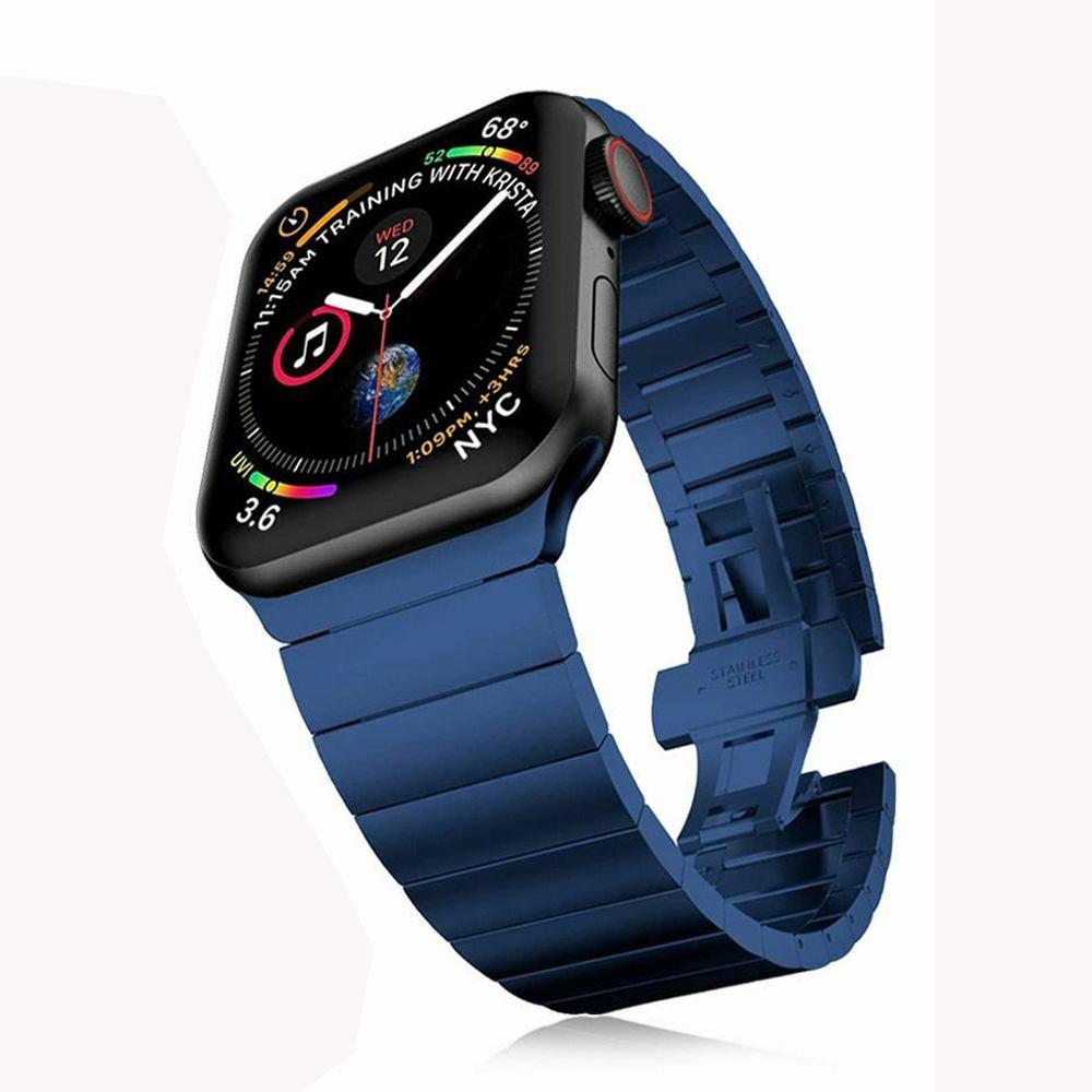Metal Band For Apple Watch 46mm Strap Stainless Steel Watchband For Iwatch Series 11 10 Ultra 49mm 42/44/45/40mm Business 2028