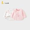 Tongtai Newborn Baby Padded Cotton Long-Sleeve Undershirt 2-Piece Set