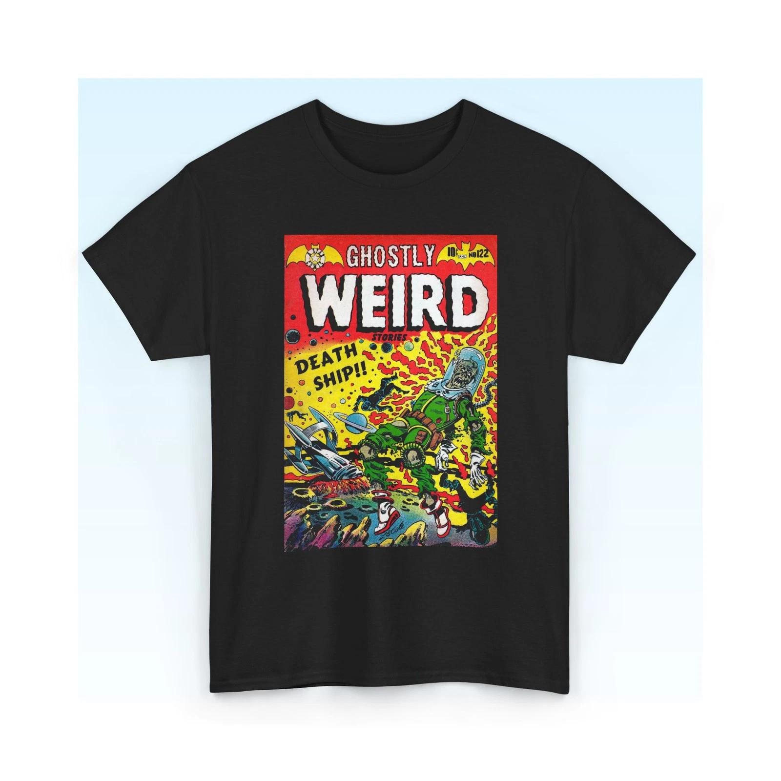 Ghostly Weird Vintage Comic Book Cover T-Shirt S-5XL L