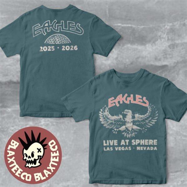 

Eag*les Live At Sphere Las Vegas Nevada 2025 2026 Eagle Graphic Two Sided Shirt Unisex T-Shirt XXXXL