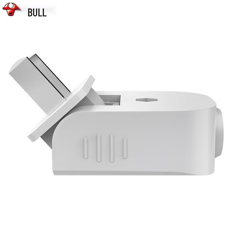 BULL 10A Two-Pin Rotating Power Plug CN plug (adapter included)