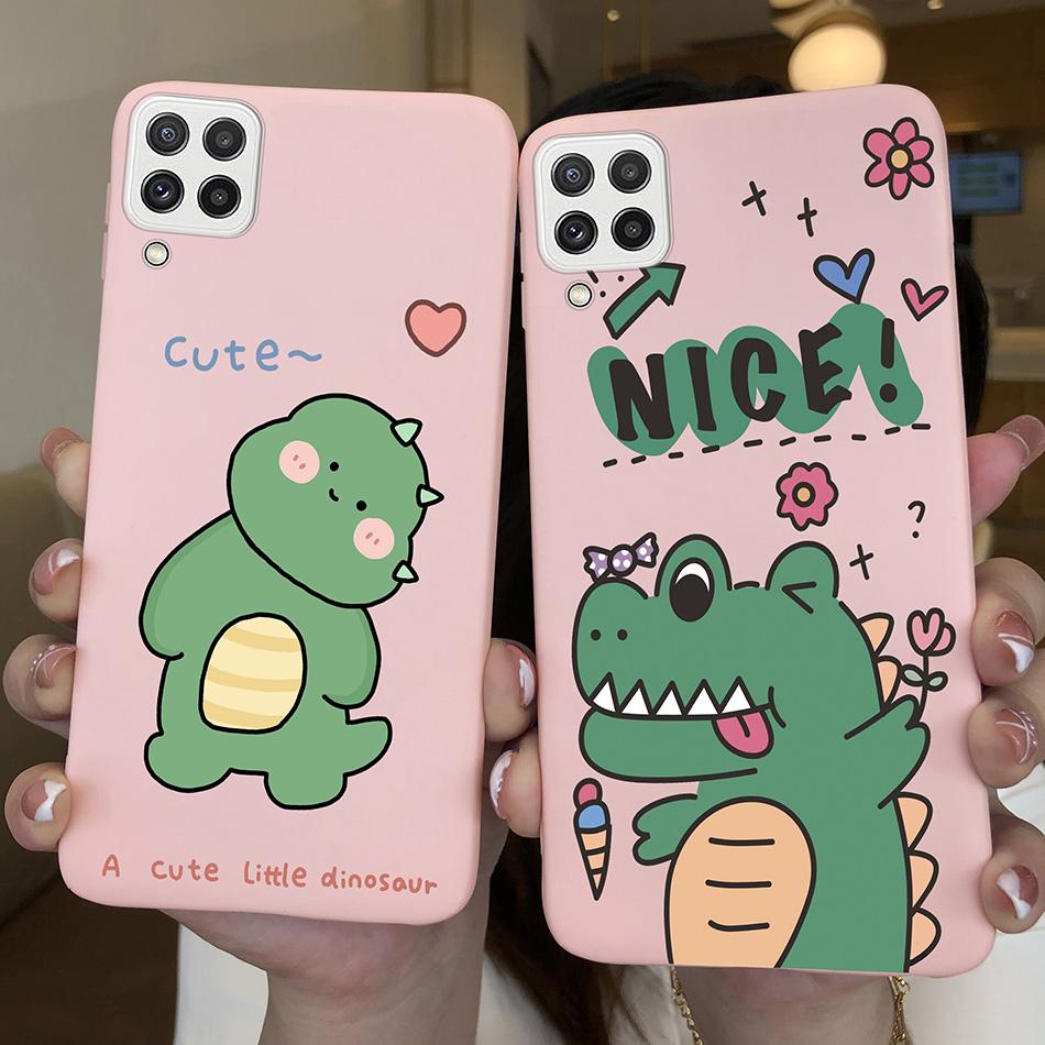 For Samsung Galaxy A22 4G 5G Case SM-A225F Love Heart Soft Silicon Phone Cover For SamsungA22 GalaxyA22 M22 A 22 4G 5G Fundas