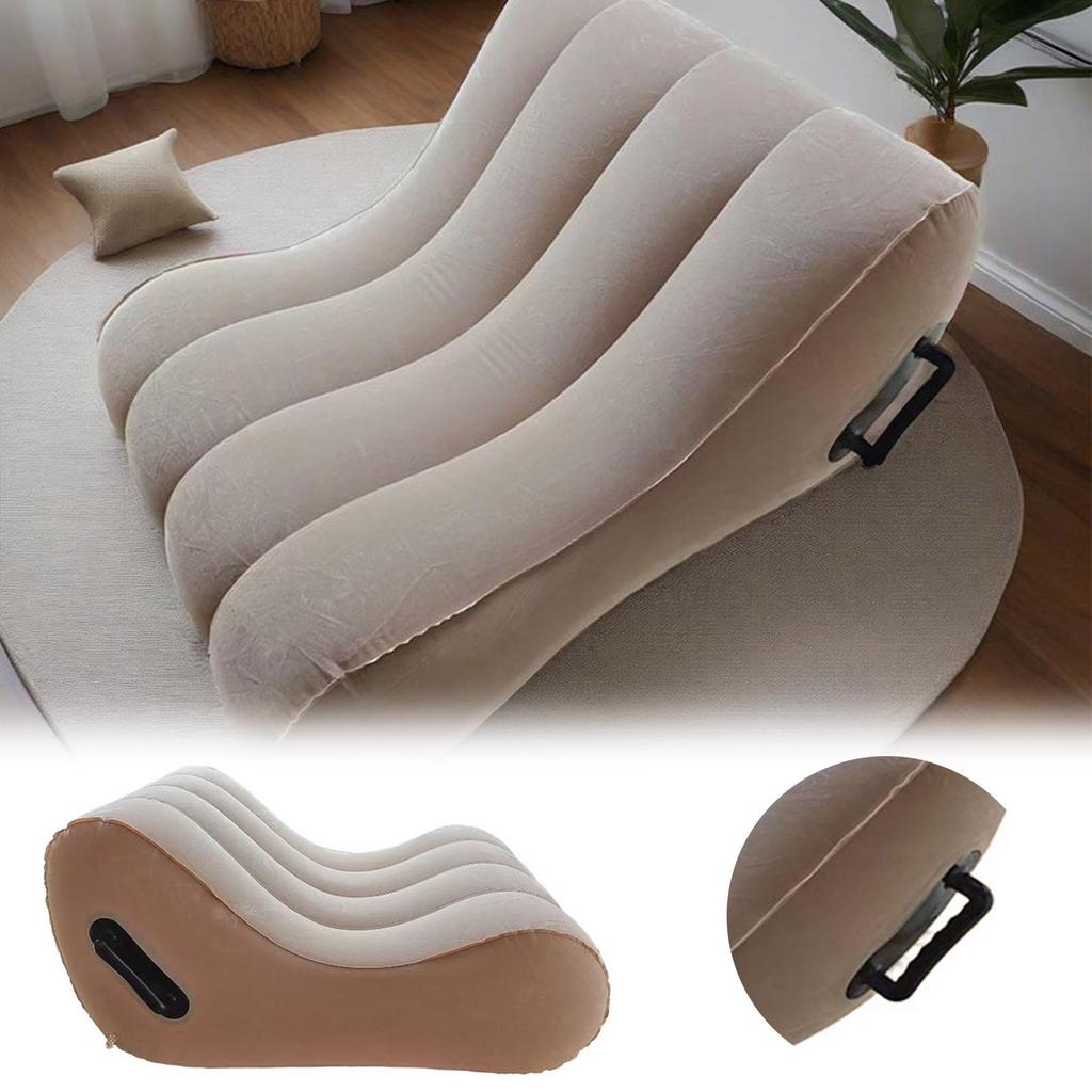 Nafukovací sedák pro páry nábytek dospělý pohovka přenosný polštář pro ložnici obývací pokoj pohodlná podpora
