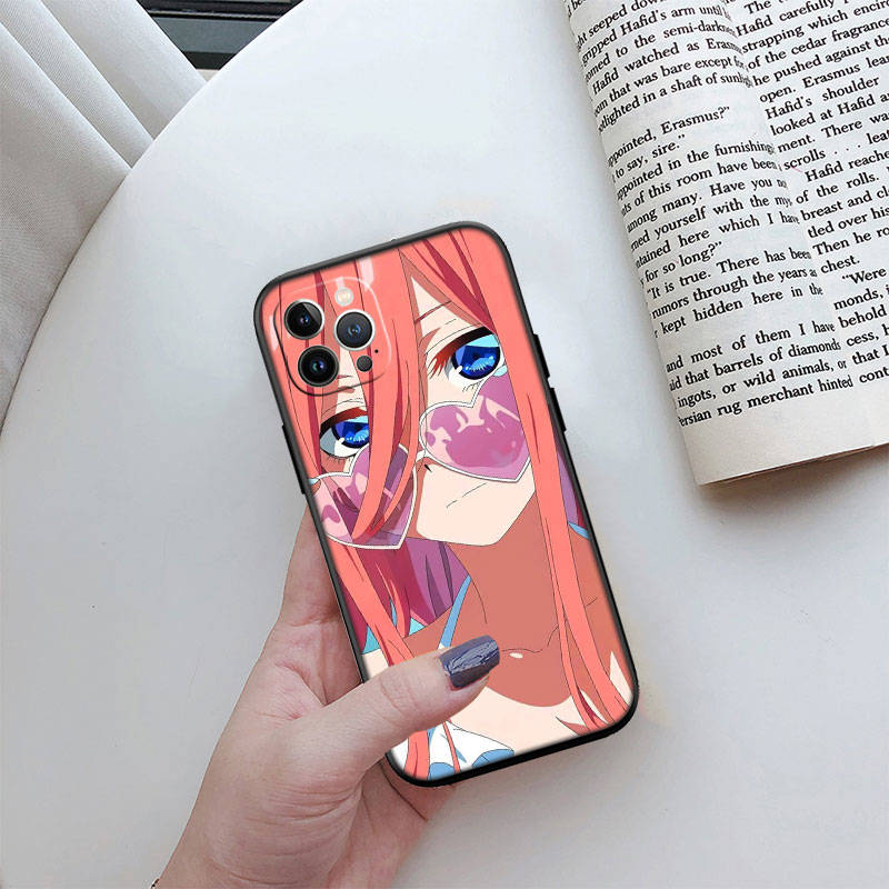 IR19 Miku Nino Itsuki Nakano Shell for Samsung Note 20 10 S25 Plus Ultra Lite A51 A52 A53 A71 A72 A73 M20 M30 M21 M31 M51 A11 A70 A56 A26