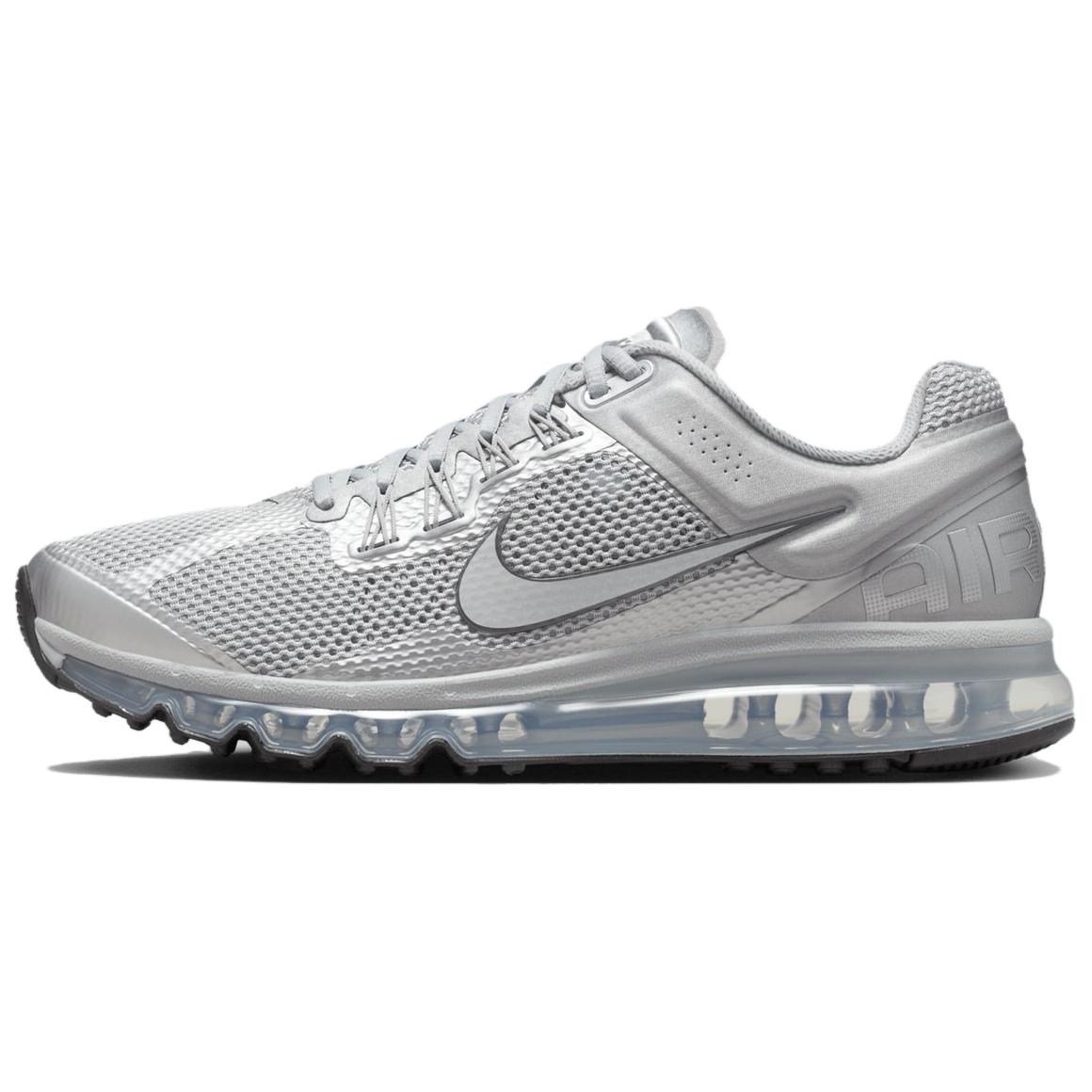 

Nike Кроссовки Air Max 2013 Металлик Серебристый Черный Повседневная обувь HQ3025-001 44.5 серебряный