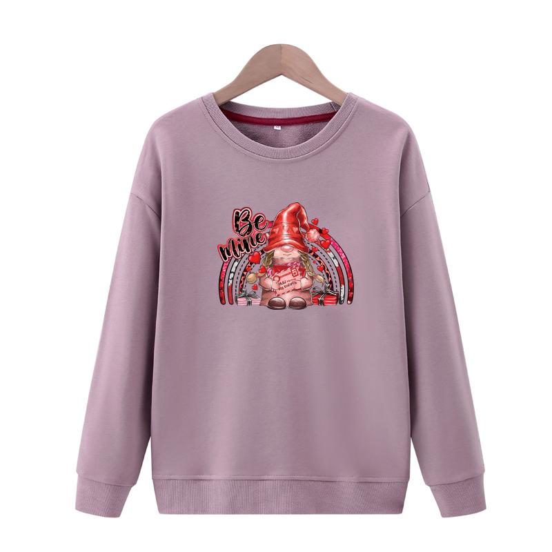 Letter Patch For Clothes Valentine Gnome Parches Ropa Clothes Stickers T-Shirt Heat Press Appliqued Hoodies Diy Patches Decals