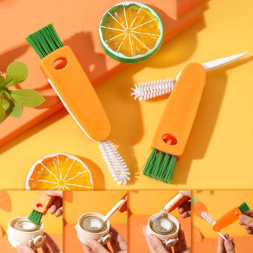 Multi-Functional Cup Crevice Cleaning Brush Bottle Cup Holder Cleaner Tumbler Cleaning