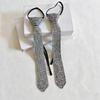 Sparkling Neck Tie For Women Men Comfortable Shining Neckpiece For Night Club Wear And Stage Show Dressingup Props