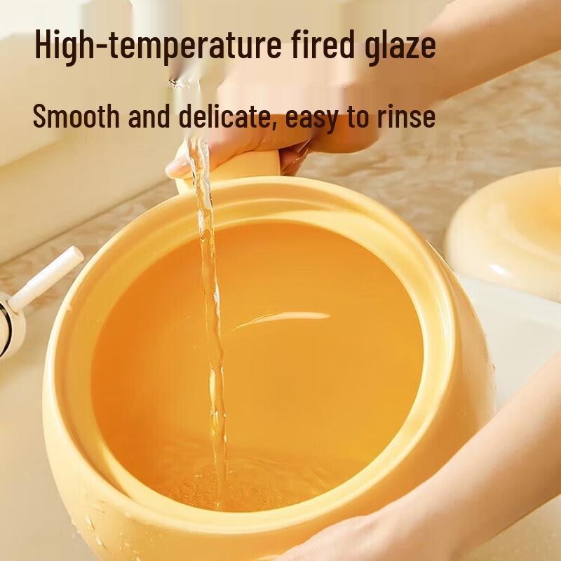 COOKER KING Ceramic Casserole Soup Pot