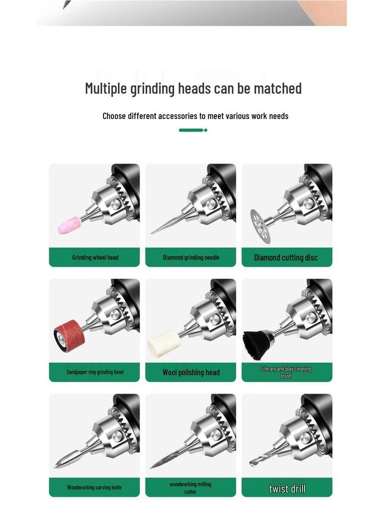 Menite High-Power Electric Grinder: Compact High-Speed Polishing, Cutting, and Engraving Tool.