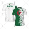 Algeria Flag T-shirt Men Women Patriotic Graffiti Print Short Sleeve Green T Shirts Casual Summer Street Football Tee Top 2025
