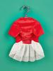 Dog  Christmas Dresses Dwarf Printed Puppy Clothes with Tulle and Stars Costume  Dog Xmas Party Outfit for Dog Cats for Winter H