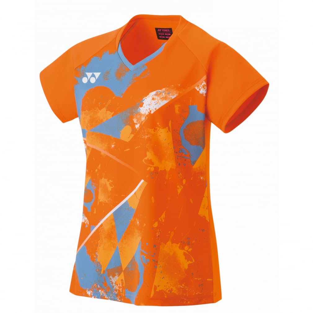 

Short Sleeve Shirt Game Shirt Bright Orange S [YONEX] Women s (160)