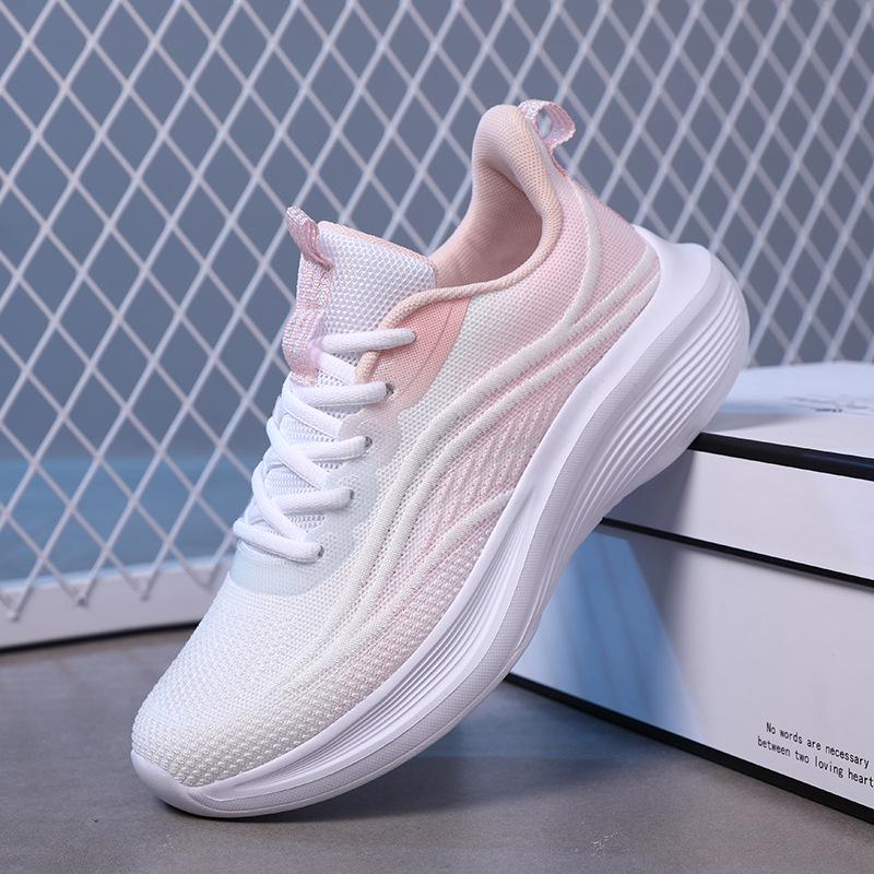 2025 Women's Spring/Summer Non-Slip Casual Sports Shoes - Soft Sole, Korean Style, Versatile for Walking and Travel