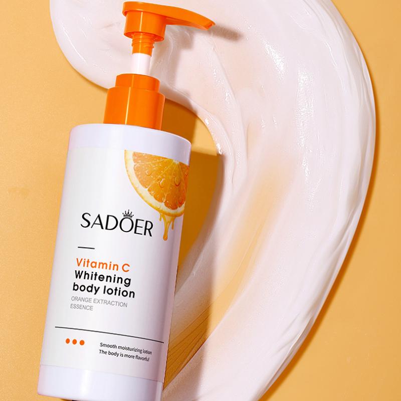 VC Whitening Body Lotion SADOER Vitamin C Moisturizing and Moisturizing Skin