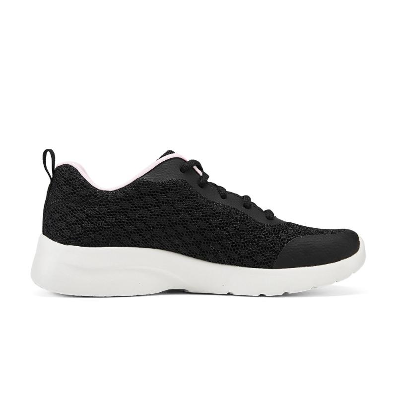 Skechers Dynamight 2.0 Women Comfort Breathable Low Casual Running Shoes Black Pink 149542-BKPK