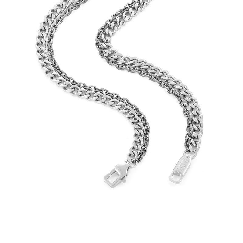Emporio Armani Fashion Stainless Steel Necklace Men Necklaces EGS3093040