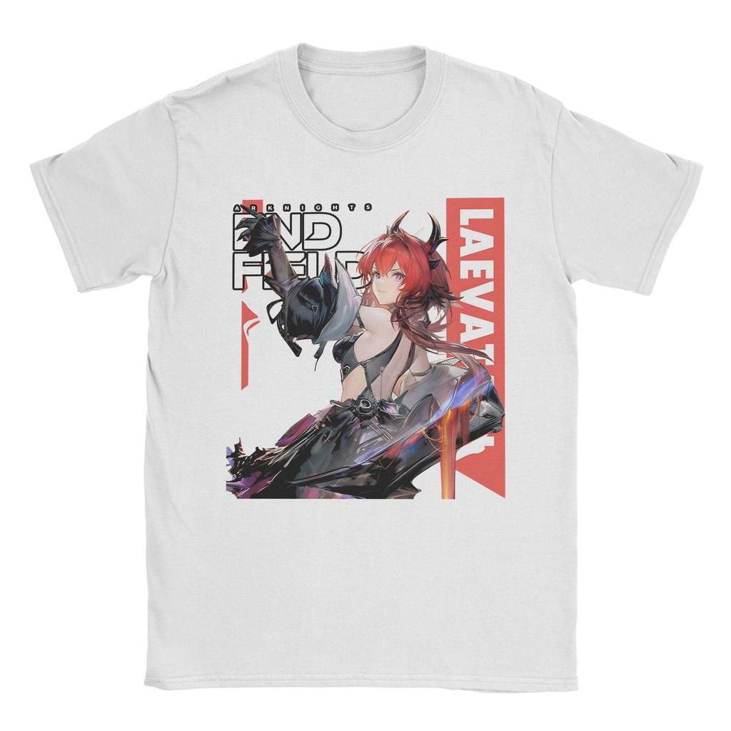 Men Women Graphic Laevatain Arknights Endfield T Shirt Tee Pure Cotton Tshirts Clothing