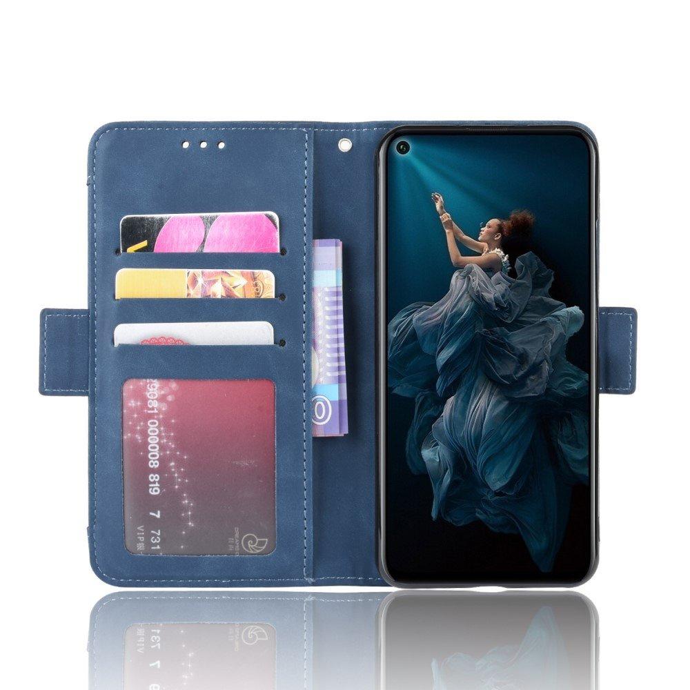 Flip Case for Huawei Honor 20 / Nova 5T, Card Slot, Blue