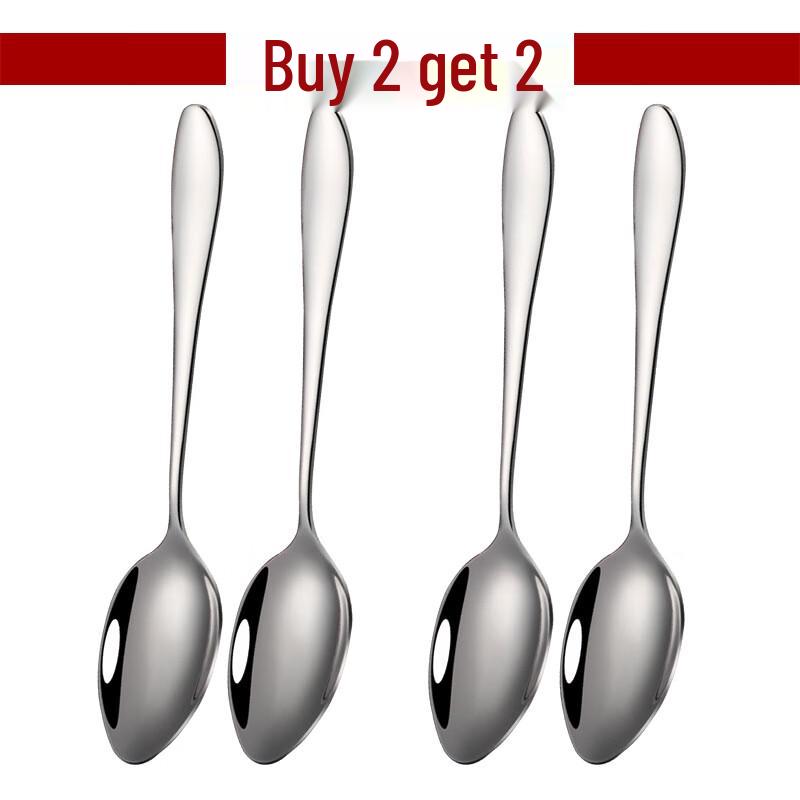 Креативный набор длинных ложек из нержавеющей стали