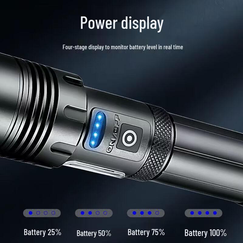 X73 P70 High-Power Zoomable Flashlight