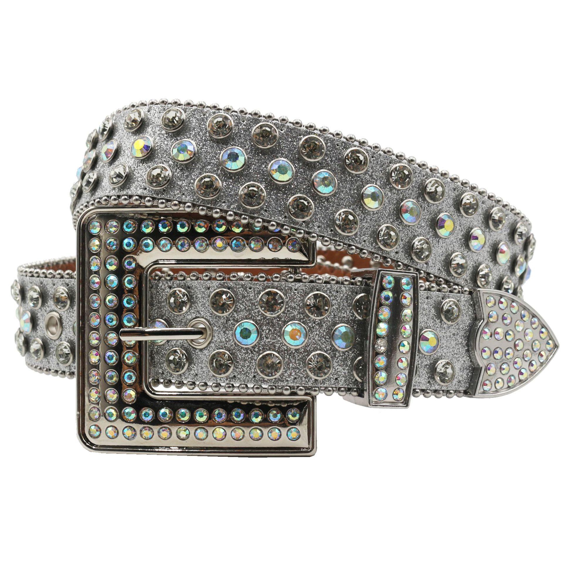 

Дизайнерский ремень с квадратной пряжкой для женщин, инкрустированный бриллиантами, лента, бриллиантовый акрил, панк-цвет бриллианта 125cm