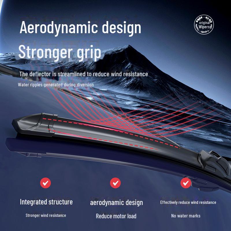 Dongfeng Fengdu MX3 Compatible Silent Multi-Function Boneless Rubber Wiper Blade