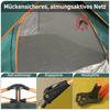 Camping Tent Dome Tent 3-4 Person Automatic Pop Up Tent Waterproof New