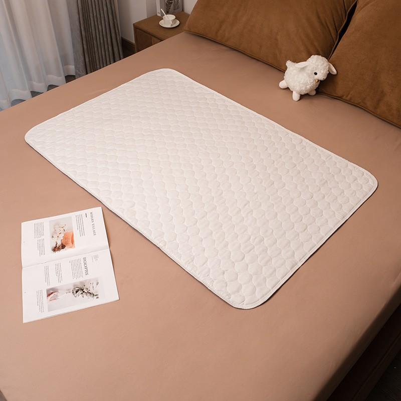 Washable Waterproof Incontinence Pad Adults Children - Cotton Absorbent Bed Protector Mat Multiple Sizes Available