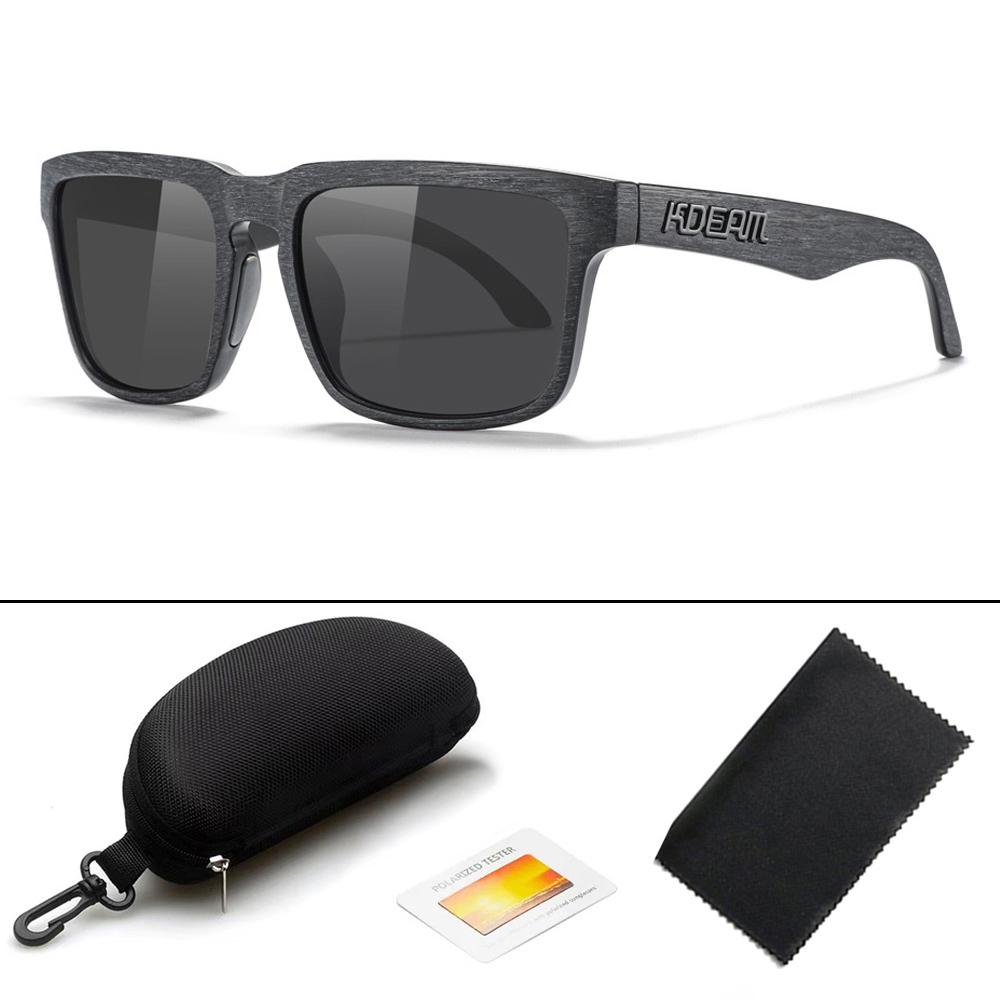 KDEAM Design New Polarized Sunglasses For Men Women Fashion Unisex Brand Trendy Outdoor Eyewear For Couple Mirror Colorful Lens