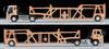TOMYTEC Tomica Limited Vintage Neo Scale Isuzu 810EX Car Transporter ASZ022 Vehicle Transporter Finished Product 1/64 LV-N225c (Antico Trailer) Brown,