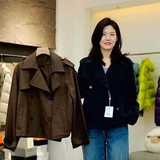 

Dewdrop Series Trench Coat - Highly Recommended L серый/древесный уголь