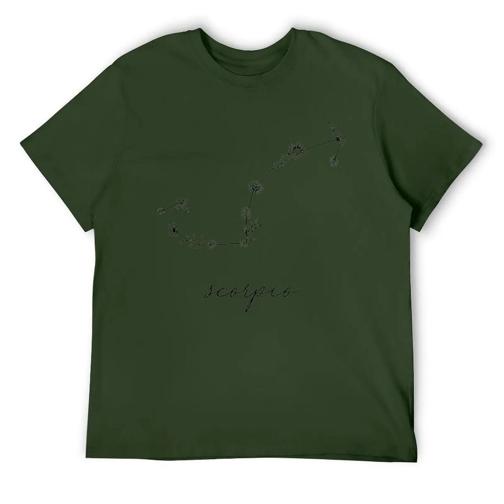 Scorpio Twelve Contellation (1) T-shirt Harajuku Sport  Sarcastic Top Tee Hot Sale Fitness USA Size