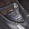 Für BMW 6er Reihe E63 E64 2007-2009 ABS Kohlefaser Auto Mittelkonsole Schalthebel Panel Dekorativer Rahmen Aufkleber Auto Zubehör