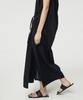 Umamung Lightweight Cotton Layered Dress_Black