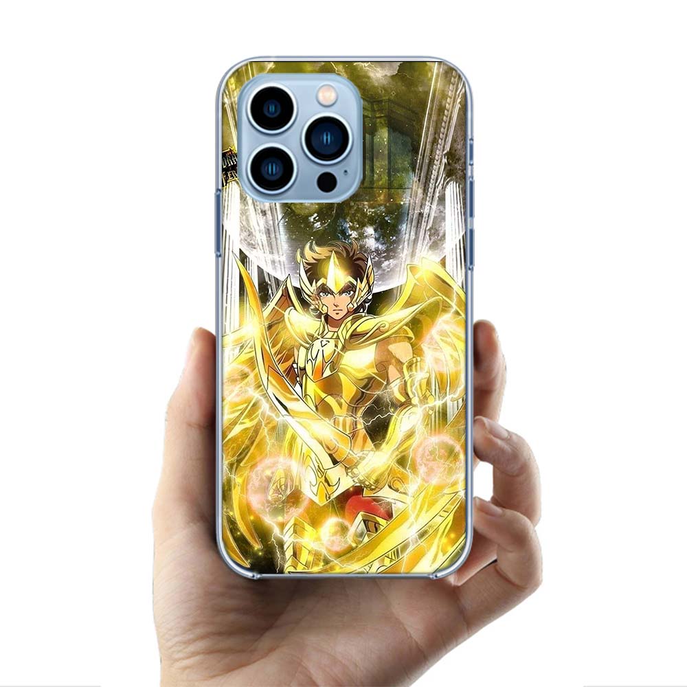 Saint Seiya Knights Of The Zodiac Cases Phone Case For Iphone 17E 16E 17 Air 16 Pro Max 15 Pro 14 Plus 11 13 12 Mini Cover Cases