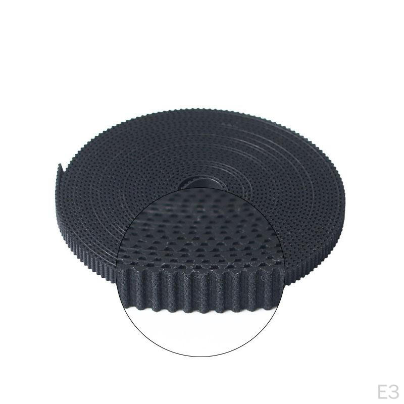 Open Timing Belt 3D Printing GT2 6mm Practical Wear Resistant Accessories Convenient Rubber