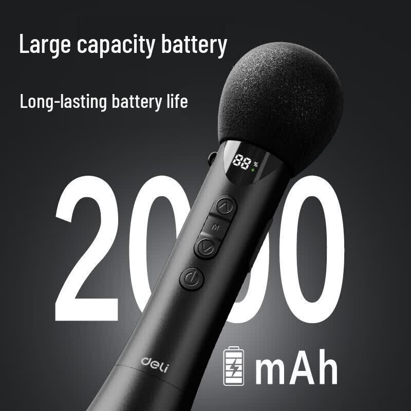 Deli 12W Handheld Microphone Amplifier for Teachers (CN version)