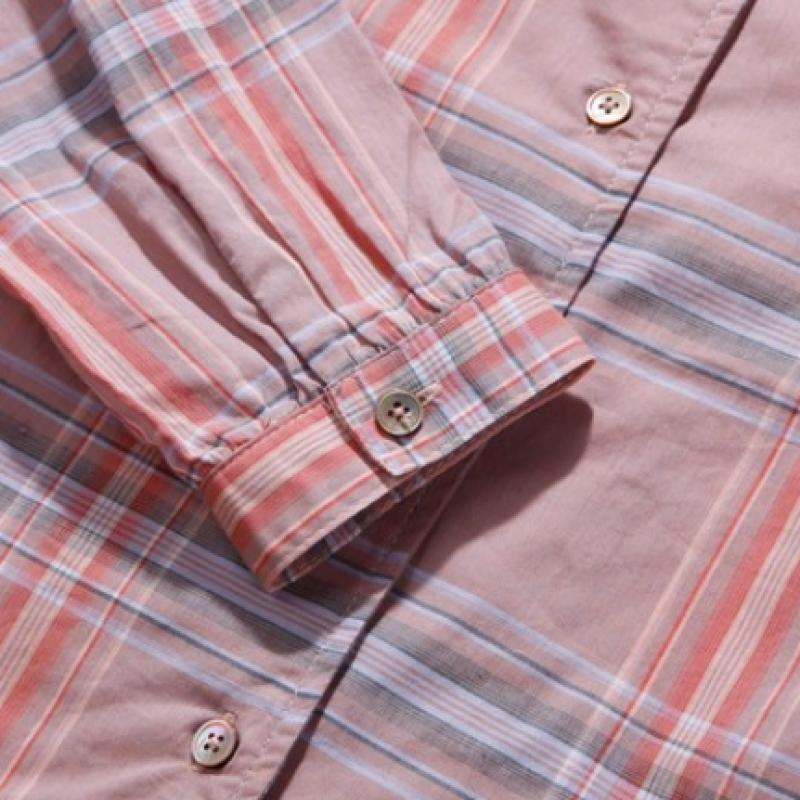 [Renoma Kids] Renoma Kids Girls  Big Collar Check Shirt