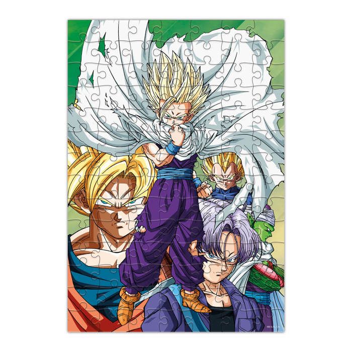 Casse-tête - erik editores - dragon ball z 4 stars ball - 98 pièces - puzzle double - 10 ans et plus
