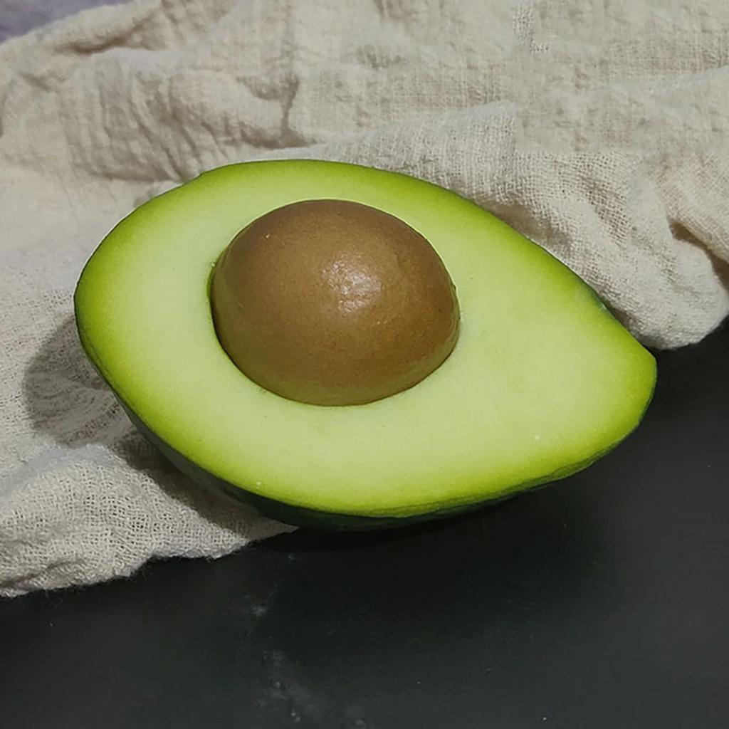 Semi-fake Fruit Model Foam Simulation Avocado Realistic Shape Cabinet Decoration Photography Props Accessories Home Decor