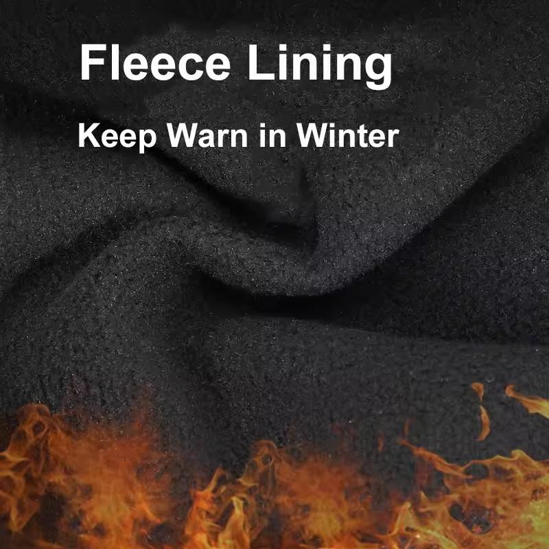 Warm Gloves for Men Motorcycle Winter Windproof Gloves Water-Repellent Cycling Takeaway Touch Screen Fishing Non-slip Gloves