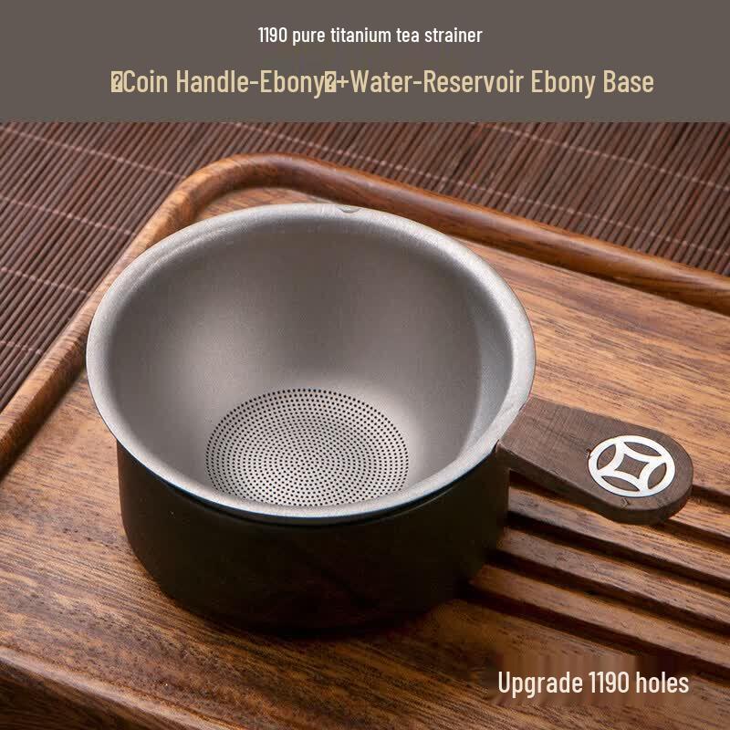 Qiwei Pure Titanium Ultra-Fine Tea Strainer