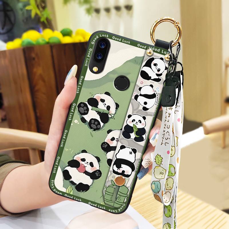Wrist Strap Waterproof Phone Case For UMIDIGI Power Phone Holder Kickstand Dirt-resistant Cartoon Protective Shockproof