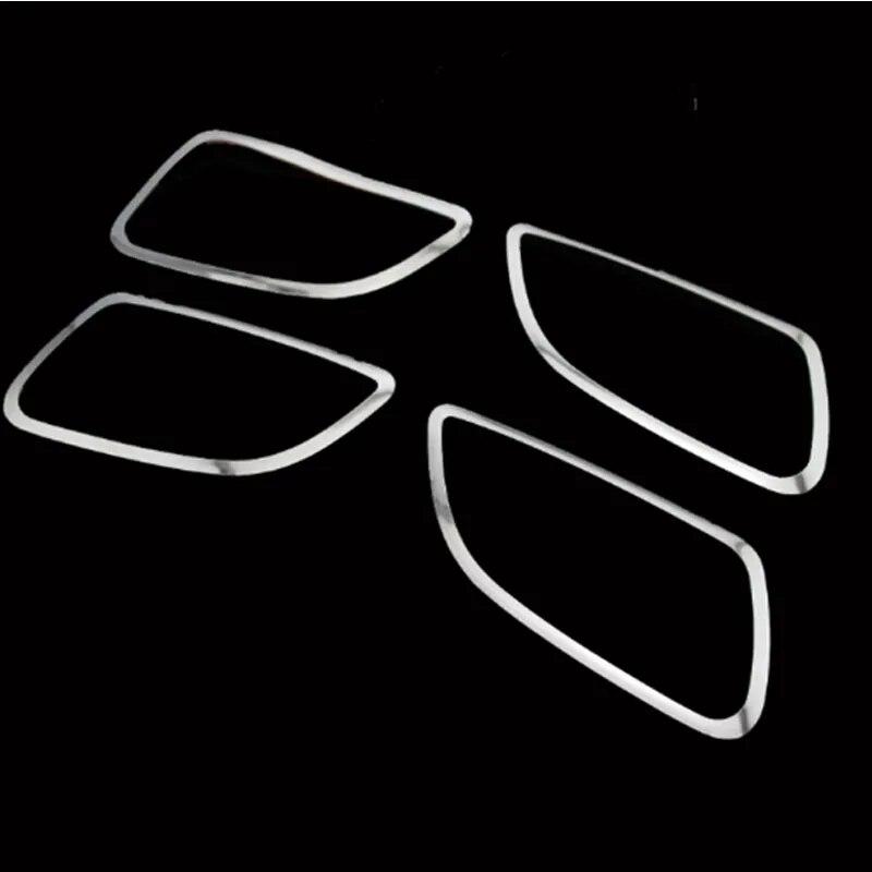 

4 шт./компл. ABS chrme внутренние блестки дверная ручка Накладка наклейка для Chevrolet Cruze 2009-2012 2013 2014 2015 серебряный