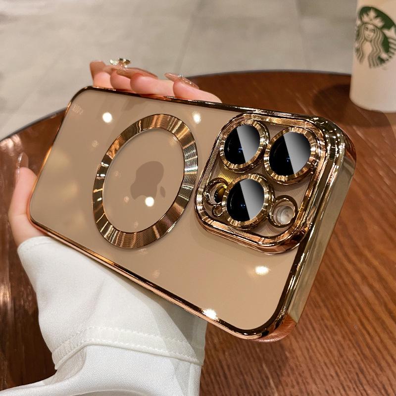 

Прозорий магнітний захисний чохол для Apple iPhone 17 Pro Max - Захист від падінь, Простий дизайн iPhone 17 Pro Max