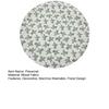 Retro Floral Placemat Cotton Linen Round Rectangular Placemat Heat Insulation Table Mat for Home Farmhouse Dining Table Protection Decoration