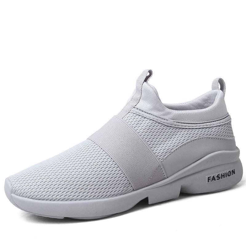 Fashion New large size men's casual sports shoes fashion mesh breathable women's shoes light running outdoor men's sneakers